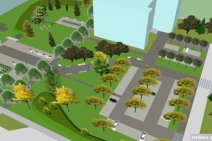 Ilustračný obrázok k článku FOTO vizualizácií priestoru pri Prešovskej univerzite: Takto ho chcú vynoviť