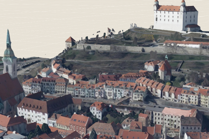 Ilustračný obrázok k článku Chýba vám Bratislava? Centrom mesta sa dá poprechádzať aj virtuálne