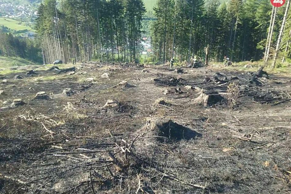 Ilustračný obrázok k článku Smutné ZÁBERY po požiari na Kysuciach: Oheň tu nechal poriadnu spúšť