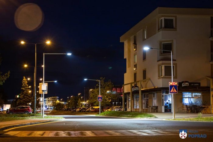 Ilustračný obrázok k článku Ďalších 15 priechodov osvetlených: V ktorých častiach Popradu nastala táto zmena?