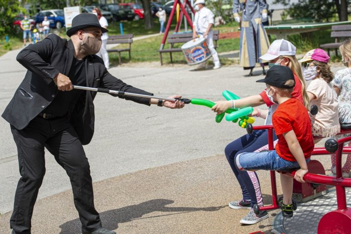 Ilustračný obrázok k článku Lákadlo pre najmenších: V Šali na deti nezabudli, oslávia MDD