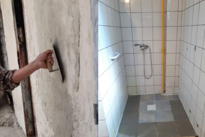 Ilustračný obrázok k článku Klienti krízového centra si vyhrnuli rukávy: Opravili fasádu a vyriešili problém so sprchou