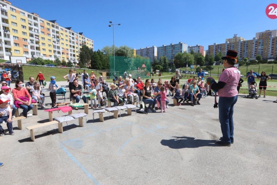 Ilustračný obrázok k článku Bystrické deti mali o zážitok postarané: Festival priamo pod holým nebom, FOTO