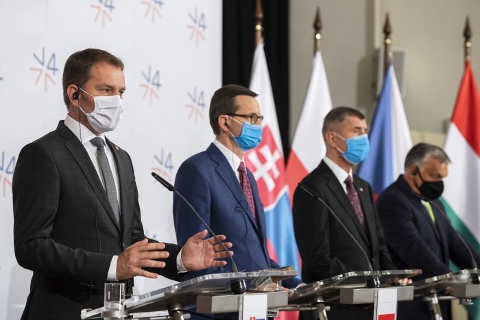 Ilustračný obrázok k článku Matovič: V4 bude postupovať v EÚ v súvislosti s krízou jednotne. Na úkor Slovenska