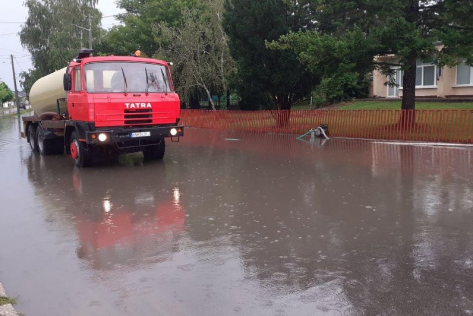 Ilustračný obrázok k článku Počasie zavarilo aj hasičom. V Košickom kraji mali už niekoľko výjazdov