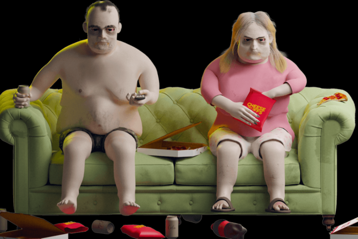 Ilustračný obrázok k článku Ak nezdvihnete zadok z gauča, o 20 rokov budete vyzerať takto DESIVO!