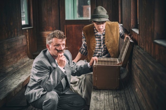 Ilustračný obrázok k článku Regiónom bude premávať Banícky expres: Priamo vo vlaku nás zabavia herci