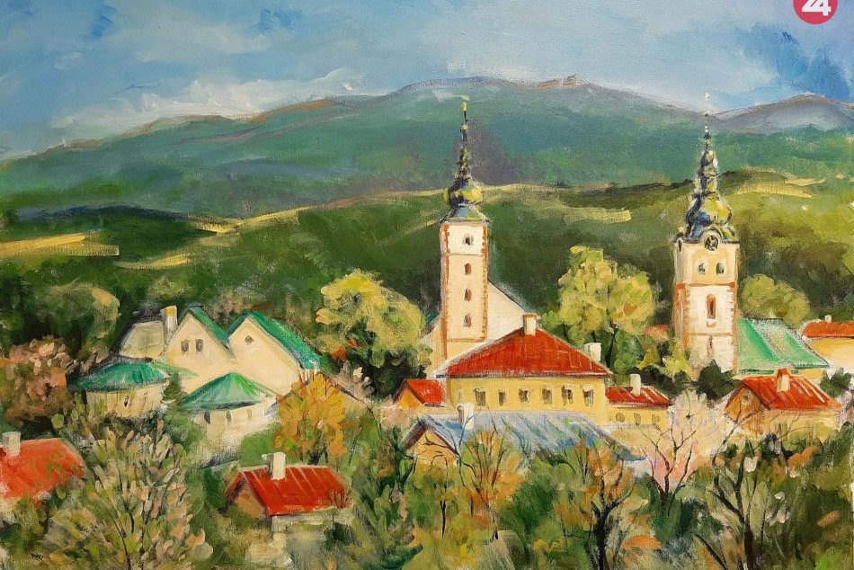 Ilustračný obrázok k článku Mladý Horehronec vytvára úchvatné diela: Na obrazoch zachytáva aj krásy Bystrice