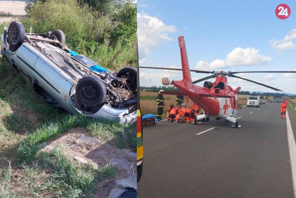 Ilustračný obrázok k článku Tragédia na cestách: Auto skončilo na streche, pri nehode zomrela žena