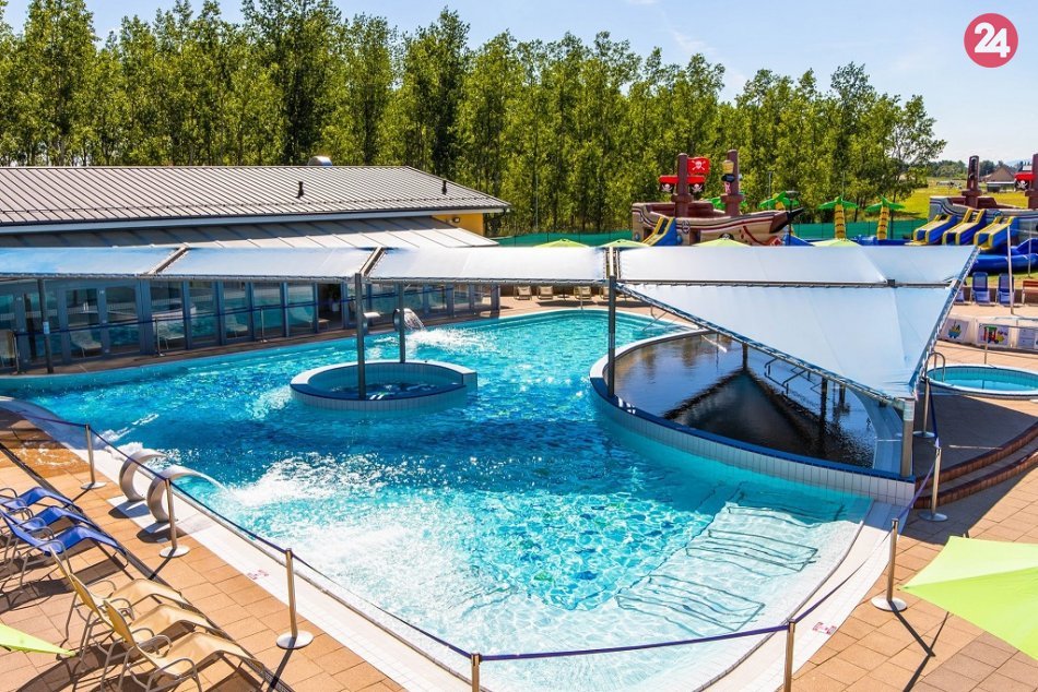 Ilustračný obrázok k článku Nové tobogany aj wellness: Termálne kúpalisko v Nitrianskom kraji chcú zväčšiť