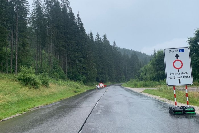 Ilustračný obrázok k článku FOTO ako dôkaz: Muránska Huta a Predná Hora sú odrezané od sveta