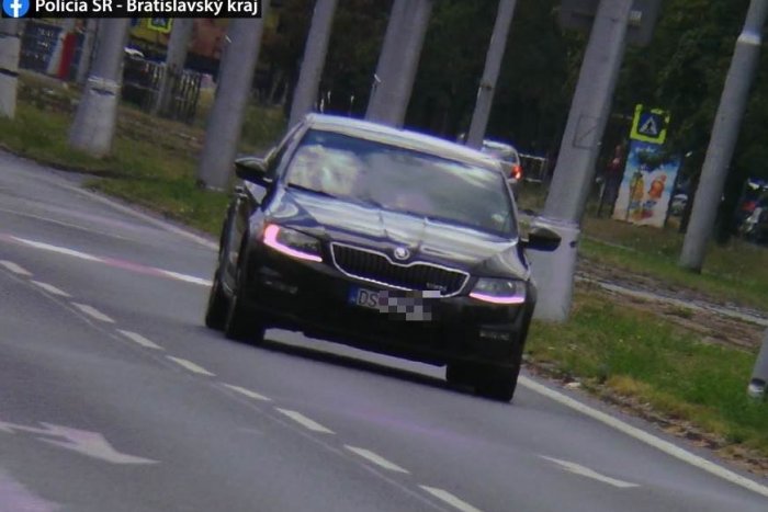 Ilustračný obrázok k článku Šialená jazda ulicami Ružinova! Vodič dostal poriadne mastnú pokutu