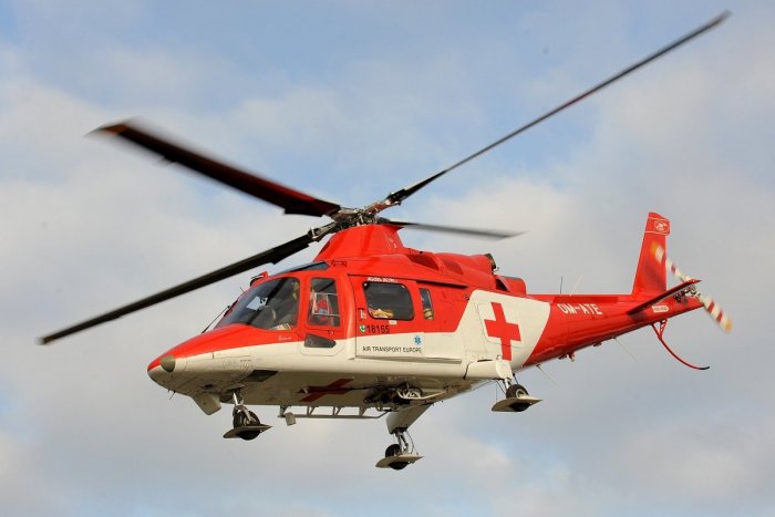 Ilustračný obrázok k článku Po nehode zranená motocyklistka (21): Transport do martinskej nemocnice