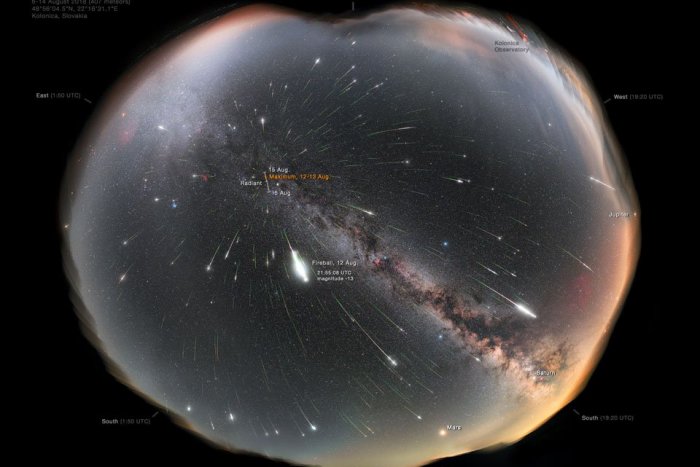 Ilustračný obrázok k článku KURIOZITA DŇA: Dva roky práce sa oplatili! NASA zverejnila záber perzeidov zo Slovenska