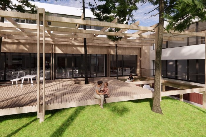 Ilustračný obrázok k článku Rača bude mať modernú ekologickú školu. Potrebuje na to 7 miliónov eur