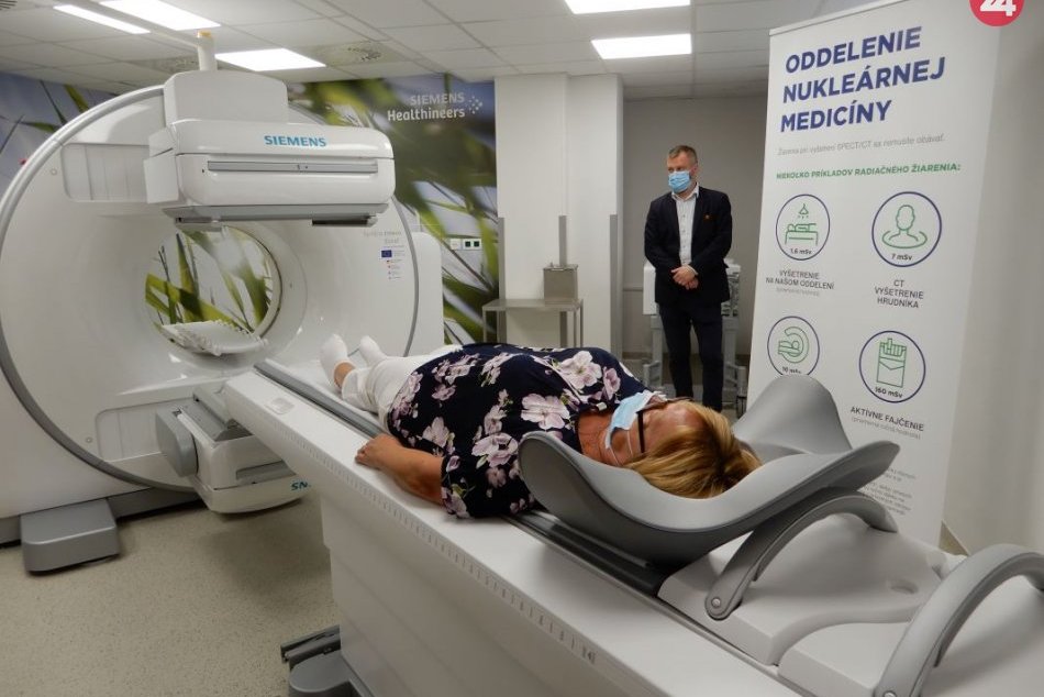 Ilustračný obrázok k článku Michalovská nemocnica má nové pracovisko nukleárnej medicíny, FOTO