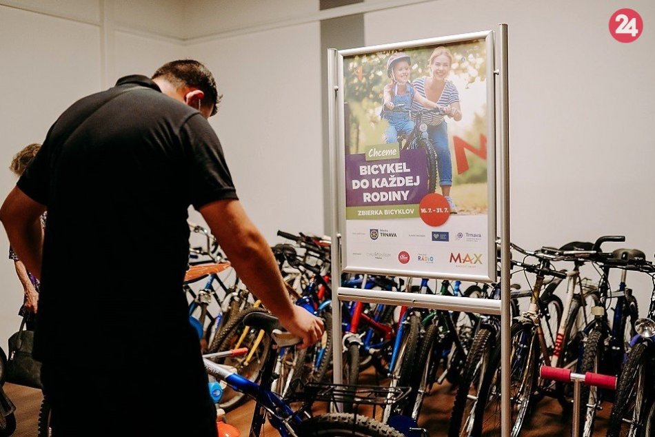 Ilustračný obrázok k článku Máme byť na čo hrdí! Trnavčania darovali Trnavčanom úctyhodné množstvo bicyklov
