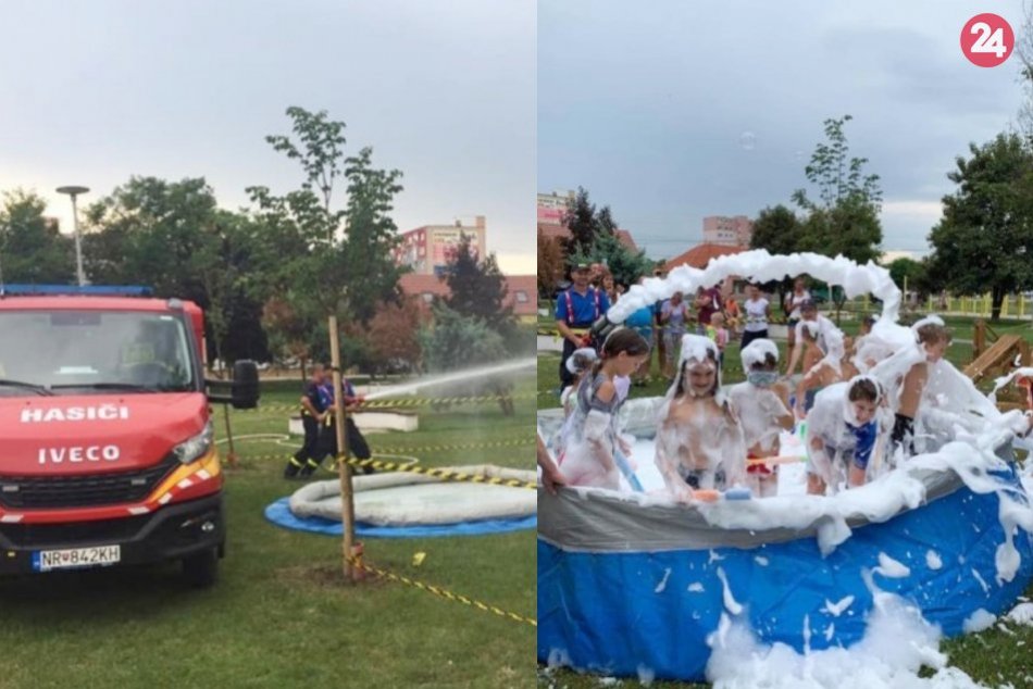 Ilustračný obrázok k článku Ani nitka neostala suchá: Deti si užili vodné vojny, FOTO