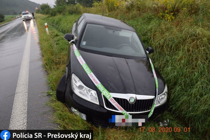 Ilustračný obrázok k článku Vodič skončil v priekope, keď šoféroval do Kendíc: Nafúkal viac ako tri promile