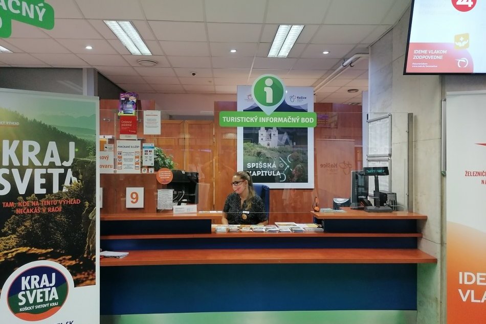 Ilustračný obrázok k článku Turistické informácie o kraji sa dozvedia návštevníci už na košickej železničnej stanici, FOTO
