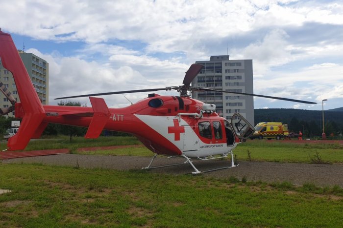 Ilustračný obrázok k článku Nehoda troch áut pri Košiciach: Leteckí záchranári v akcii