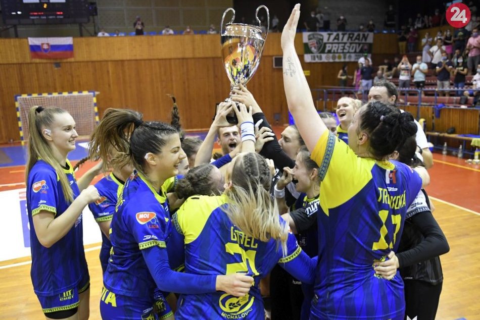 Ilustračný obrázok k článku Michalovčanky obhájili titul v Slovenskom pohári, FOTO