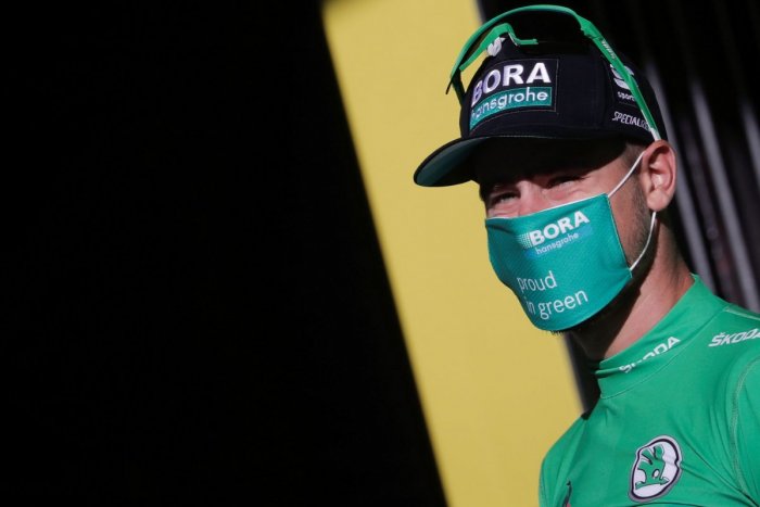 Ilustračný obrázok k článku Sagan si na Tour len o vlások udržal zelený dres: Bolo to len TAK-TAK! FOTO