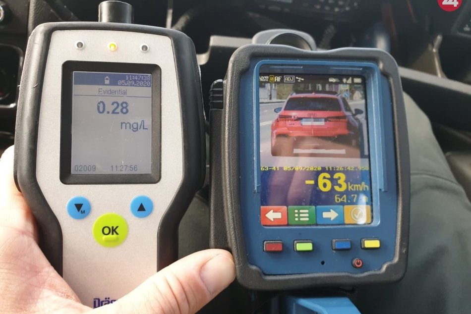 Ilustračný obrázok k článku Policajná akcia v Ráztočne: Dvaja muži prišli o vodičák, FOTO