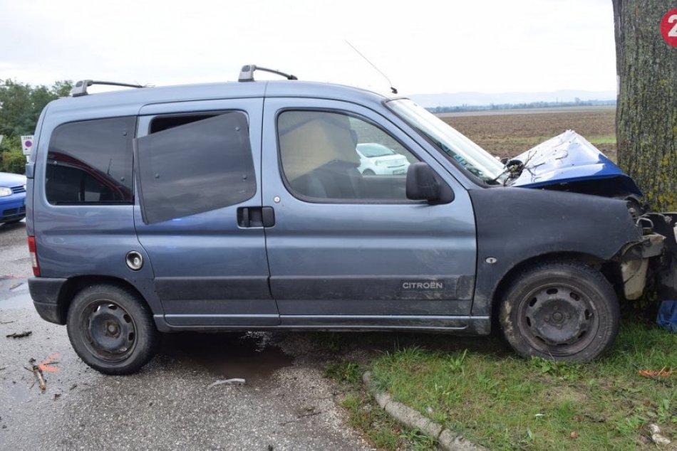 Ilustračný obrázok k článku Opitý a bez vodičáka skončil v strome: Po nehode traja zranení, FOTO