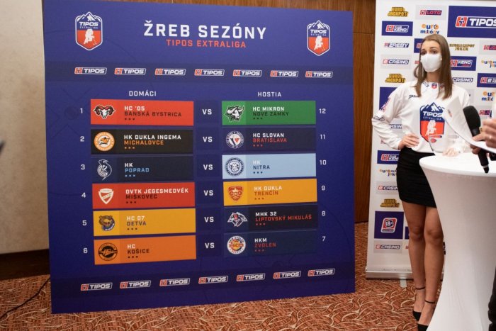 Ilustračný obrázok k článku Žreb hokejovej Extraligy má ŤAHÁK na úvod: Zápas na východe bude mať pikantný náboj!