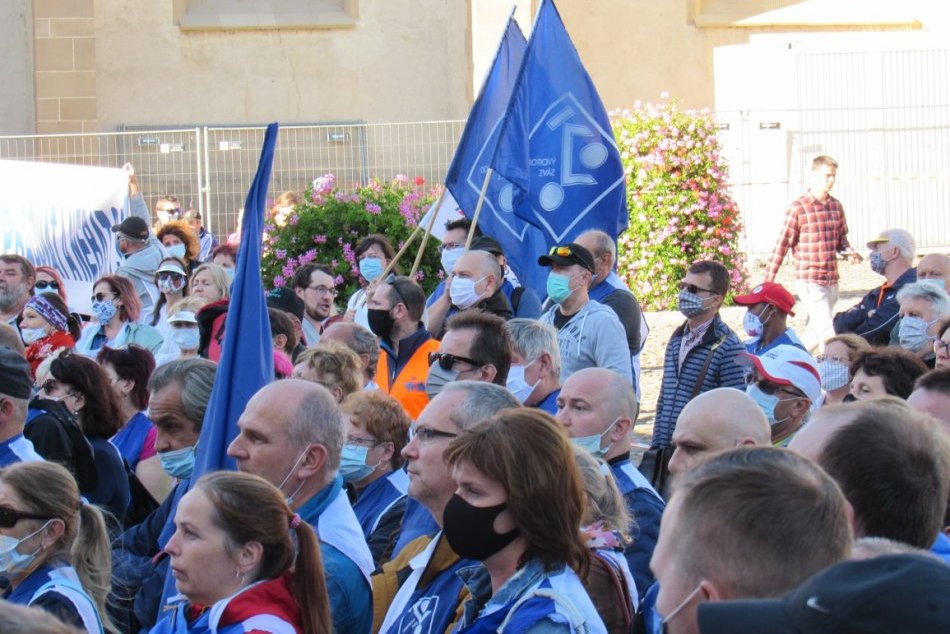 Ilustračný obrázok k článku Odborári vyšli do ulíc Žiliny: Najviac im vadí TÁTO vec!