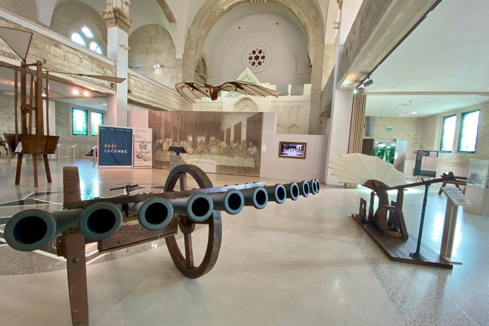 Ilustračný obrázok k článku Jedinečná šanca v Lučenci: Obdivovať môžeme unikátne stroje Leonarda da Vinci, FOTO