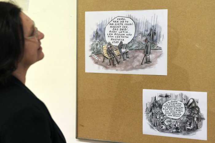 Ilustračný obrázok k článku Tie kresby určite poznáte: Rusínske múzeum vystavuje karikatúry Fedora Vica