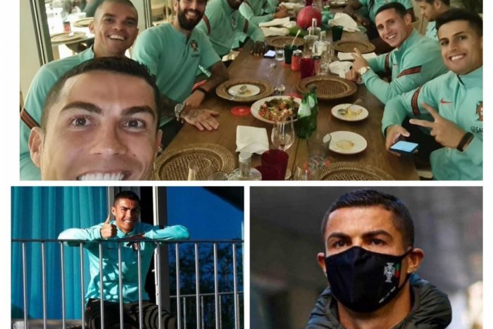 Ilustračný obrázok k článku Najprv vysmiaty, potom smutný! Ronaldo má pozitívny TEST a nechápe, kde sa nakazil