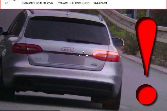 Ilustračný obrázok k článku Na pravé poludnie prekročil rýchlosť v Košiciach takmer o 100 kilometrov!