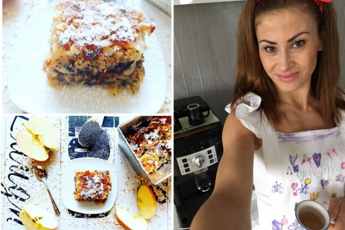 Ilustračný obrázok k článku Niečo sladké, chutné a zdravé od GIGI? Nech sa páči, jablkovo-maková MAŠKRTA!