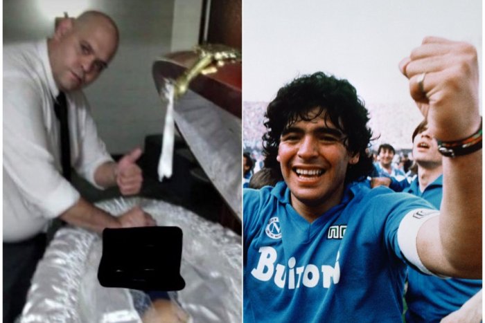Ilustračný obrázok k článku Nechutný škandál v Argentíne: Najprv sa fotil s mŕtvym Maradonom, teraz sa bojí o život!