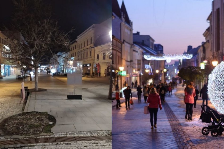 Ilustračný obrázok k článku Pohľad, ktorý zabolí: Prázdne centrum Nitry vám na vianočnej nálade nepridá, FOTO