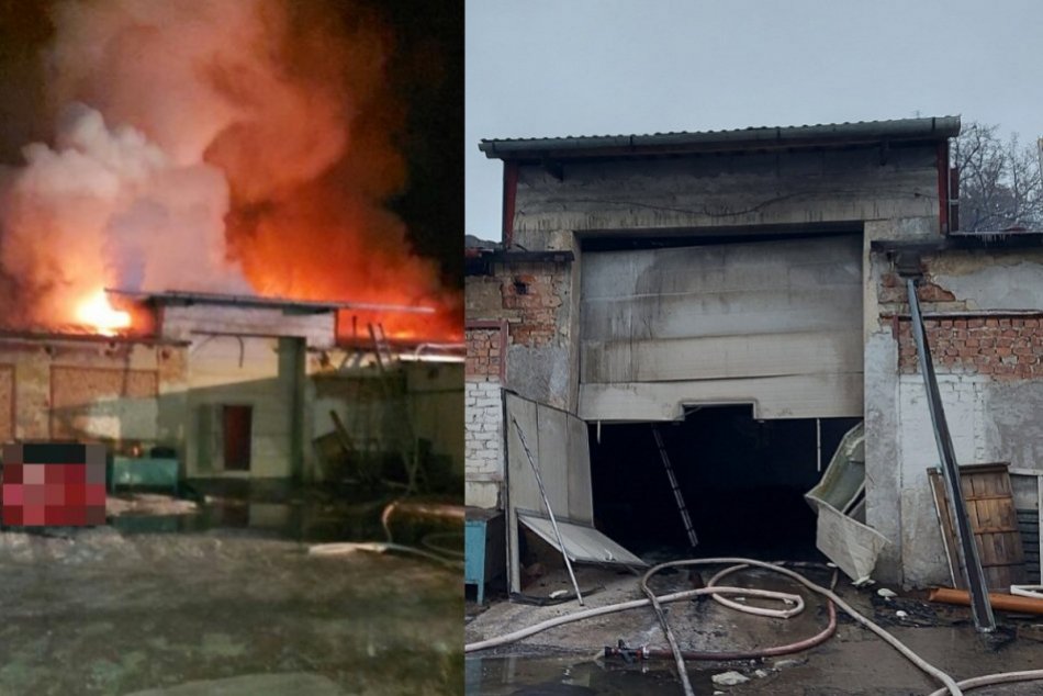 Ilustračný obrázok k článku Plamene zachvátili výrobnú halu: V akcii boli hasiči z viacerých miest, FOTO