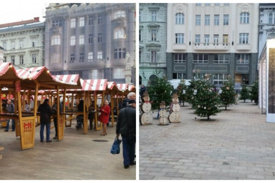Ilustračný obrázok k článku Aká bola Bratislava pred rokom? Pozrite si fotografie vianočného mesta pred koronou a teraz