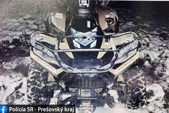 Ilustračný obrázok k článku Zbesilá jazda Popradčana na štvorkolke: Únikový manéver pred policajtmi mu nevyšiel