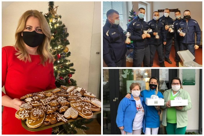 Ilustračný obrázok k článku FOTO: Prezidentka Čaputová poslala bojovníkom v prvej línii sladké ĎAKUJEM