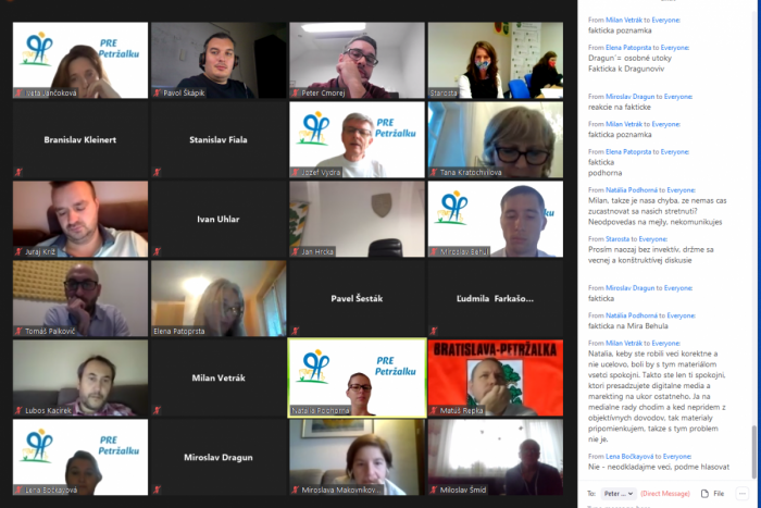 Ilustračný obrázok k článku Samosprávy ako príklad pre parlament: Radšej rokovať online, ako riskovať, odkazujú poslancom