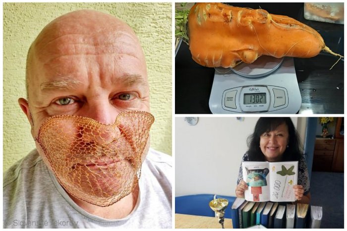 Ilustračný obrázok k článku Obria mrkva aj čudesné rúško: Rok 2020 priniesol zaujímavé i bizarné REKORDY