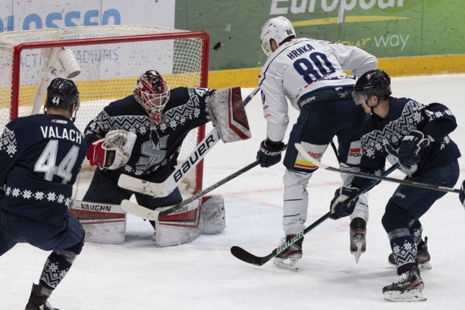 Ilustračný obrázok k článku Nitra zvládla posledný zápas v roku 2020: Uspela na ľade Slovana, FOTO