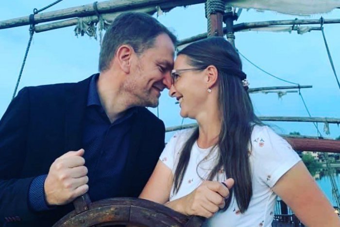 Matovič s manželkou