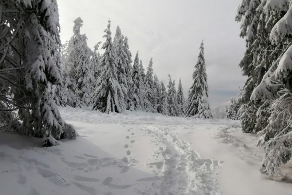 Ilustračný obrázok k článku Zamrznutá krajina a krásne výhľady navôkol: FOTO priamo z Volovca