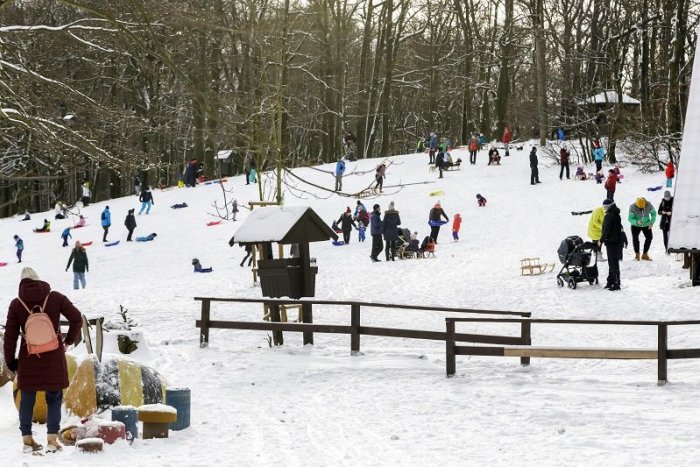 Ilustračný obrázok k článku Bratislavčania, tešte sa na ZASNEŽENÝ víkend! Bude biela perina stačiť na sánkovanie?