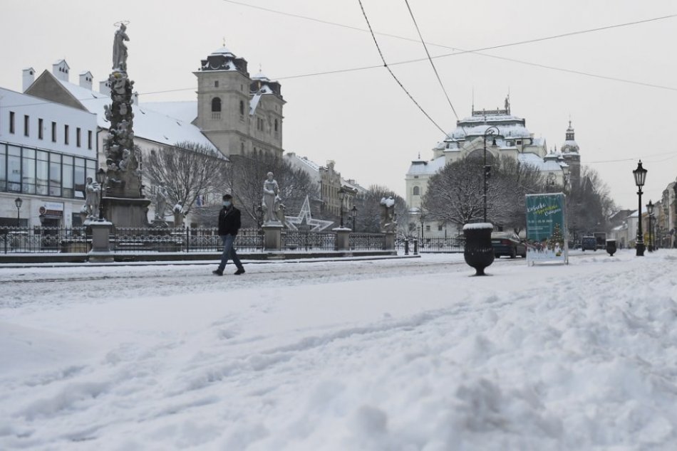 Ilustračný obrázok k článku Dočkali sme sa! Snehová nádielka prišla aj do Košíc, FOTO