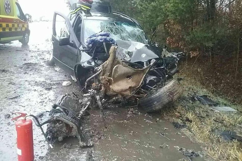 Ilustračný obrázok k článku Auto vrazilo do stromu, sedeli v ňom aj deti: Hasiči opisujú nehodu v Lutile, FOTO